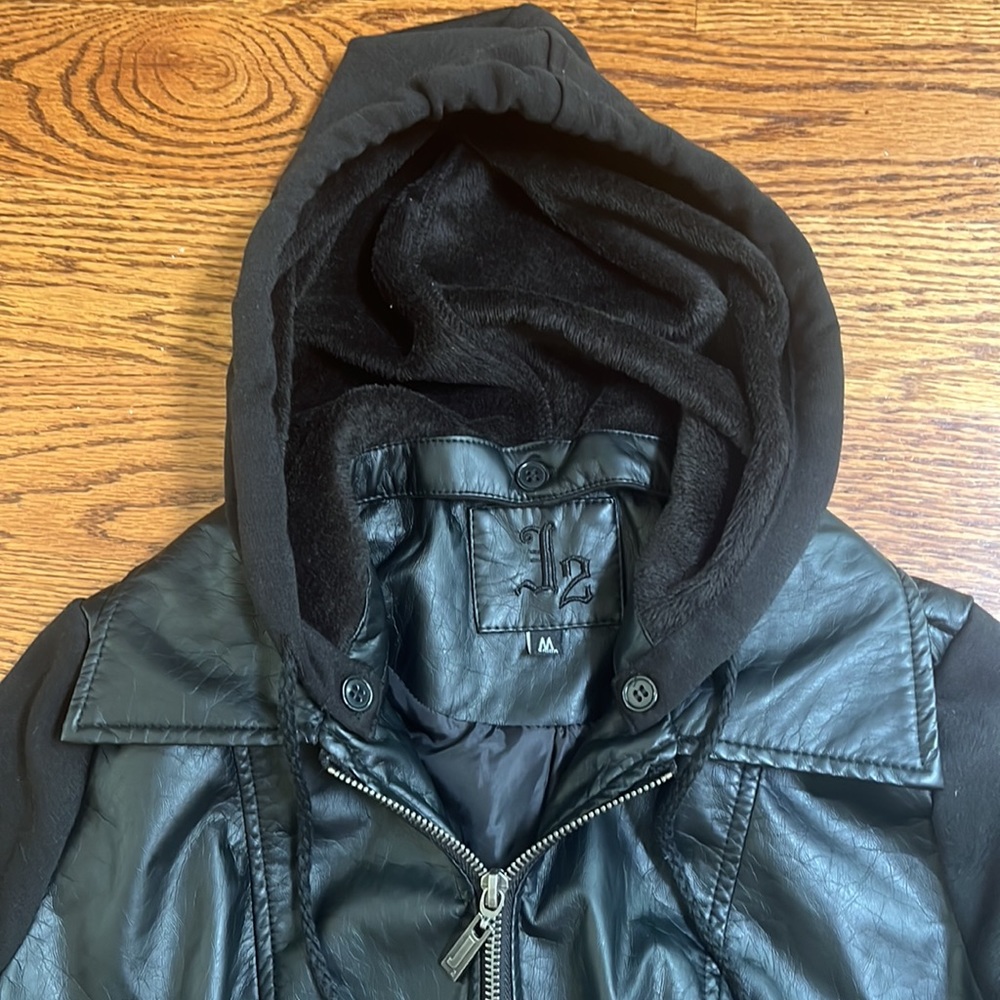Faux leather jacket - Picture 2 of 7